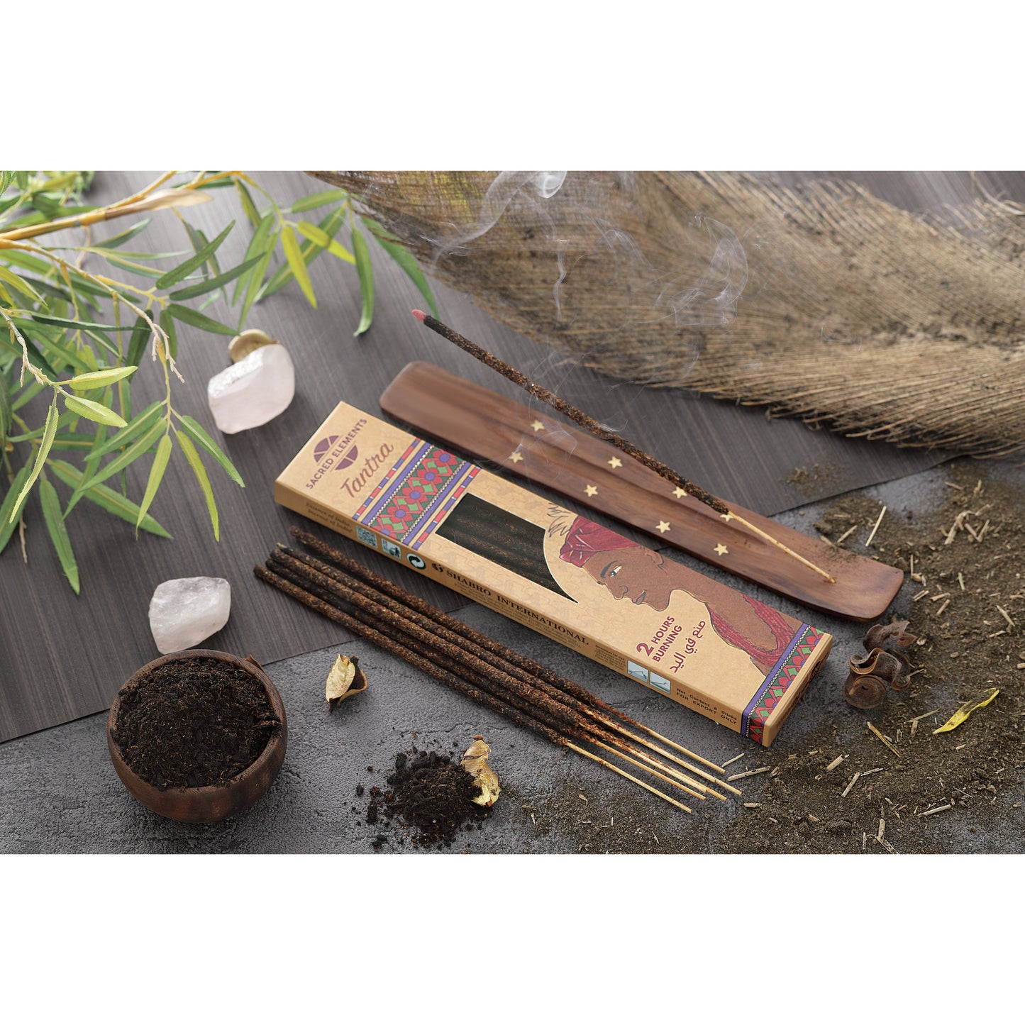 Sacred Elements Tantra Organic 8 Incense Sticks