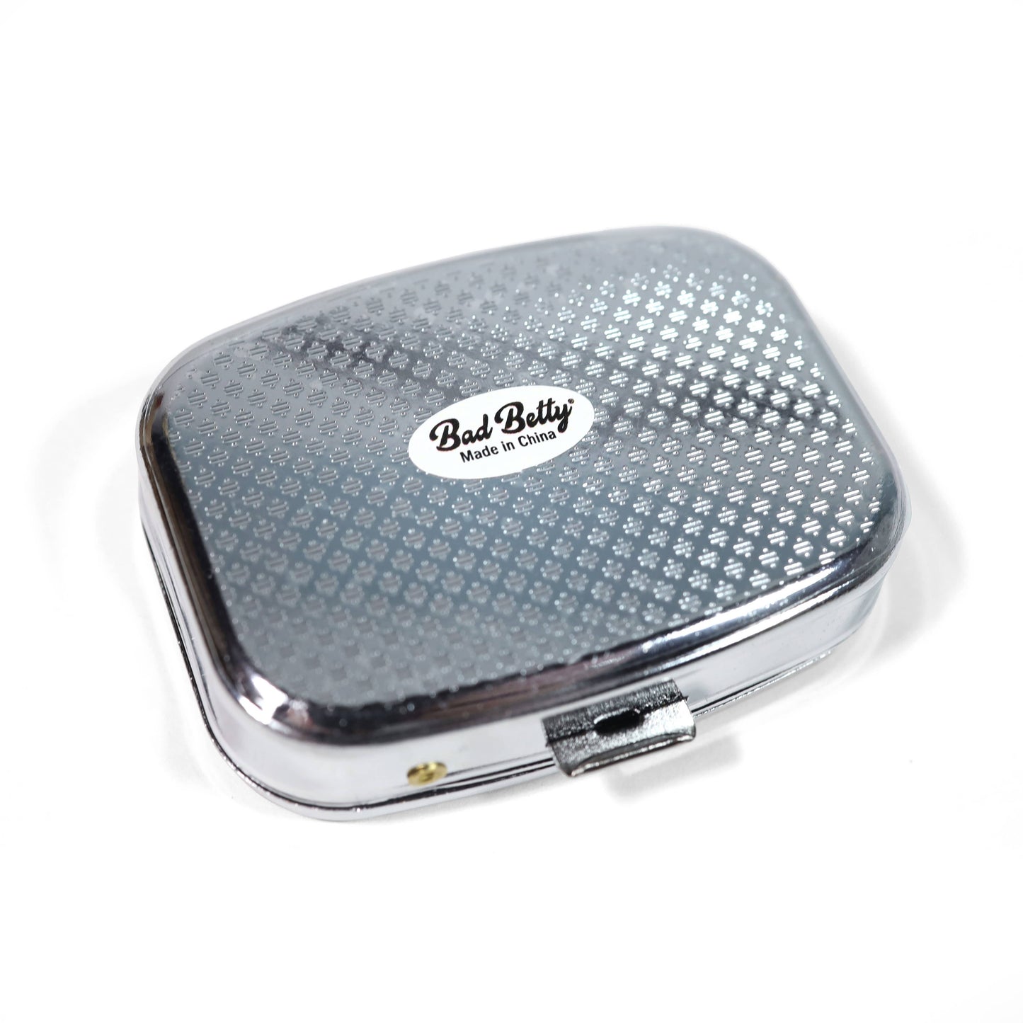 Don't Forget to Take Your Meds! - Metal Pill Box