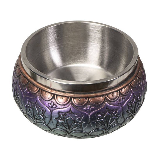 Mandala Resin Ritual Offering Bowl