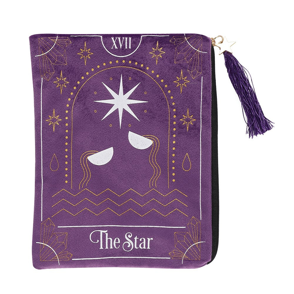 Star Tarot Card Zipper Pouch
