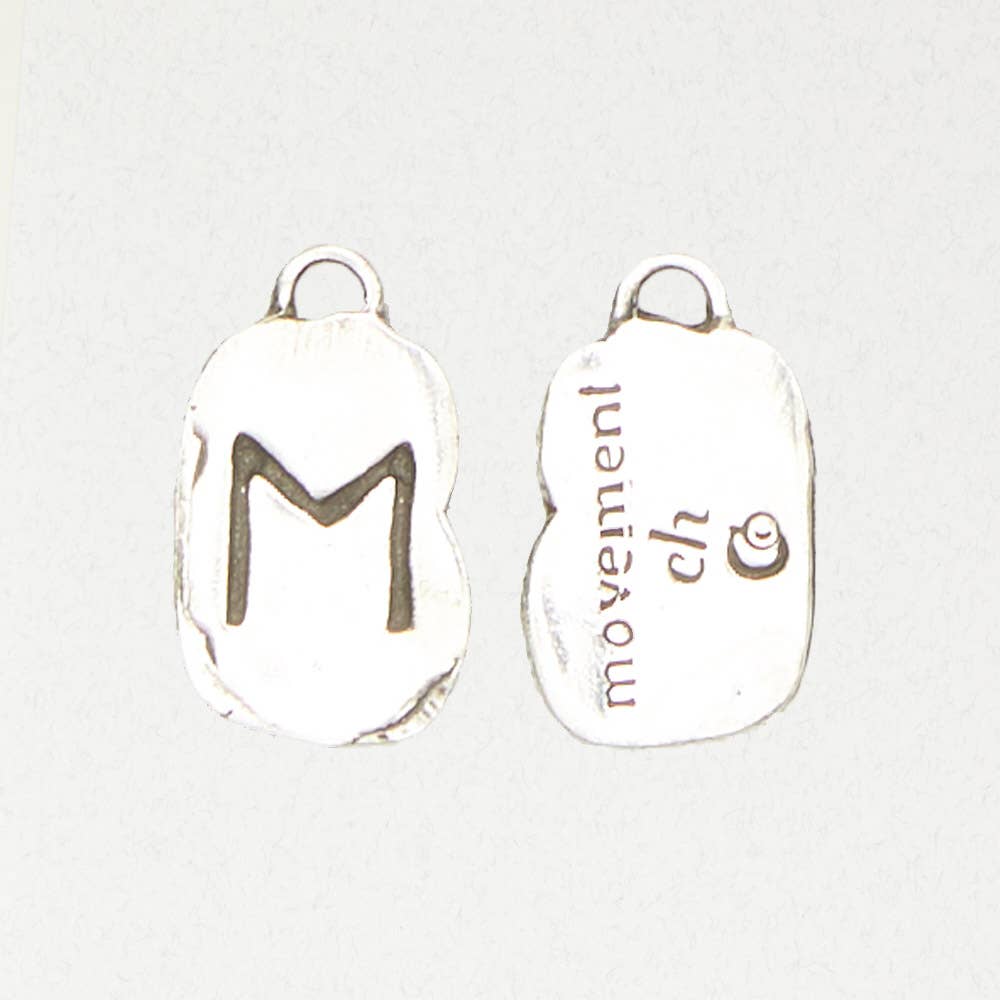 Runestone Pewter Pendant Necklace - EH - Movement