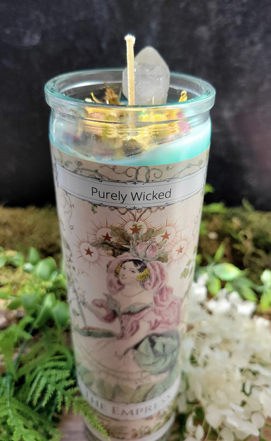 The Empress Pillar Prayer Candle