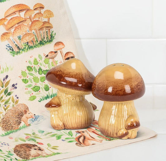 Mushroom Salt & Pepper Shakers