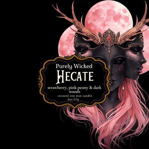 Hecate - Luxury Candle & Wax Melts - Dark Romance Collection NEW!