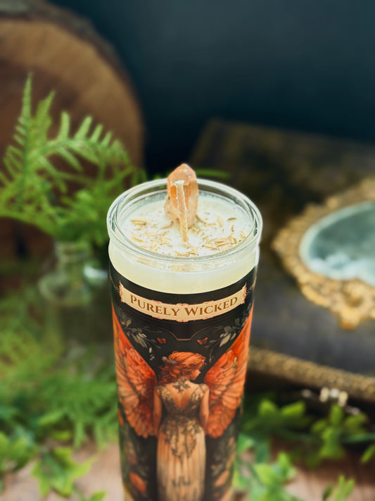 Cleanse & Healing Pillar Prayer Candle