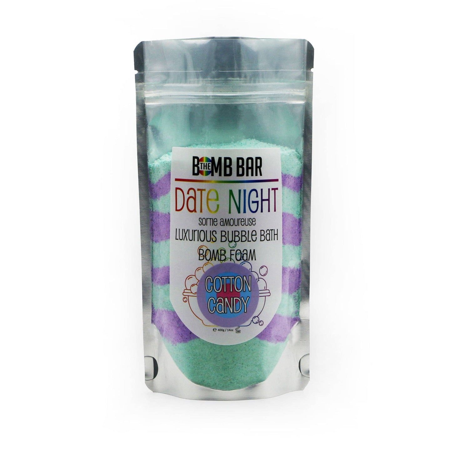 Cotton Candy Bath Soak - Date Night: 400g