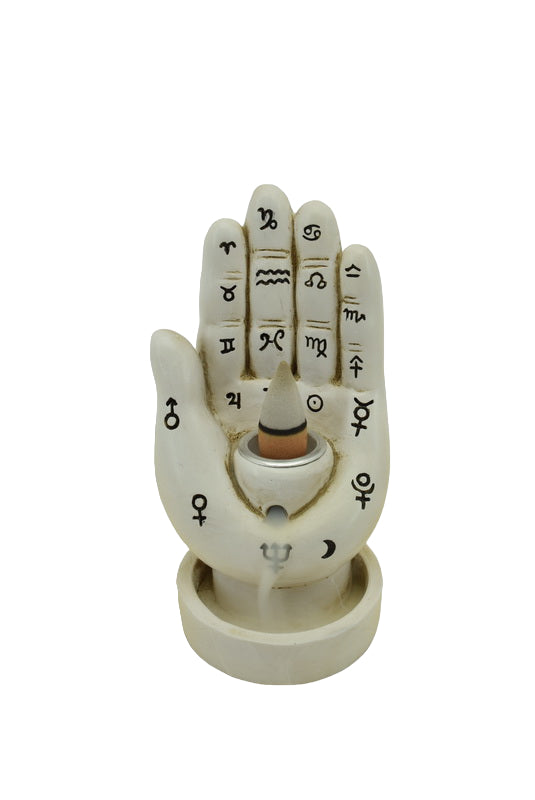 Hamsa Hand Backflow Incense Burner