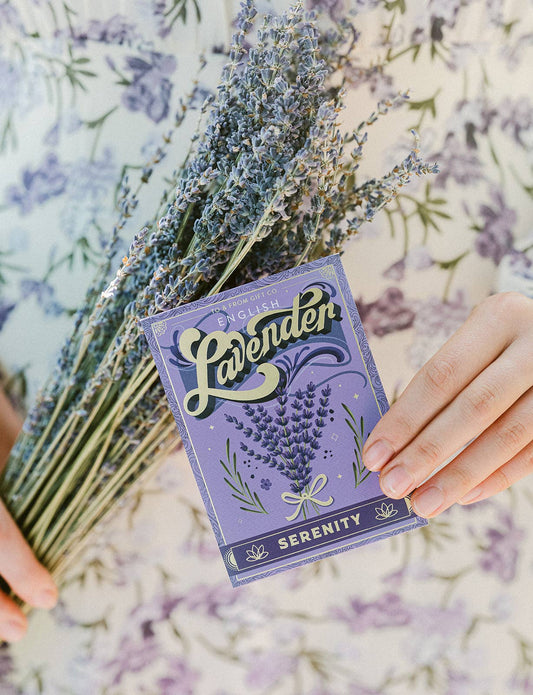 Lavender (Serenity) - Floriography Seed Packet