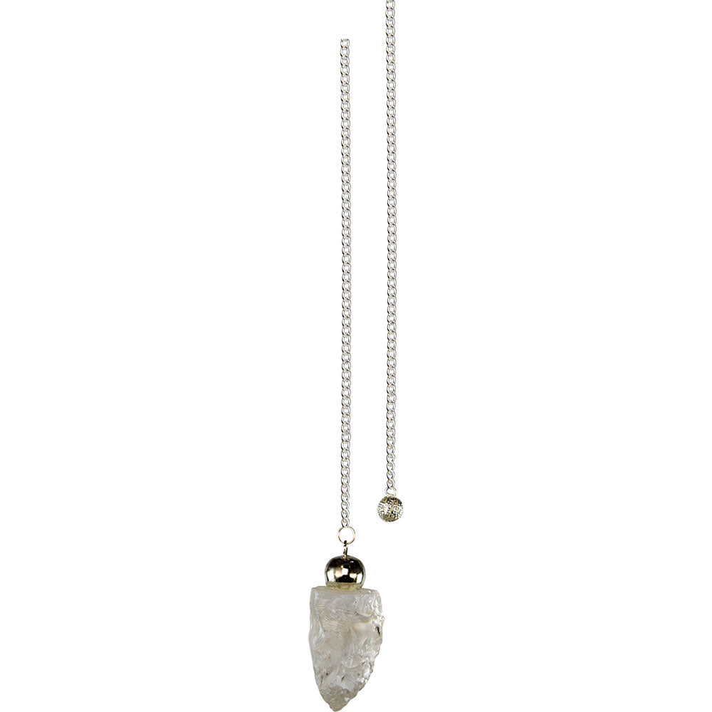 Pendulum - Rough Clear Quartz Gemstone