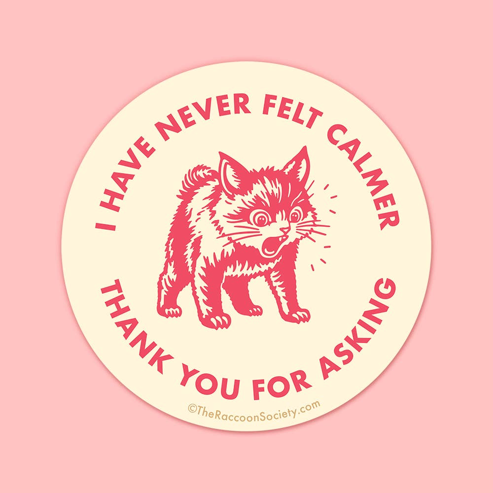 Thank You for Asking Sticker