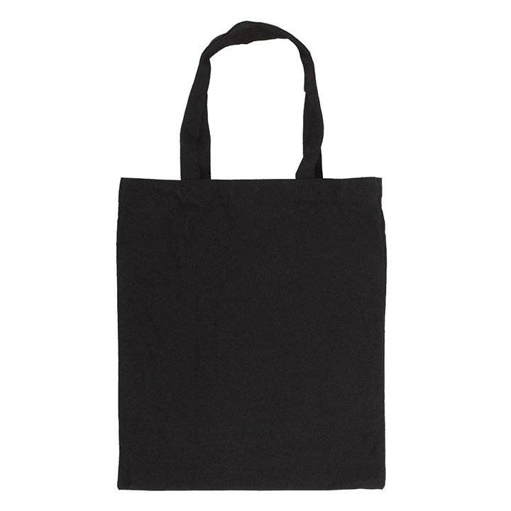 Venom & Vines Gothic Skull Print Polycotton Tote Bag