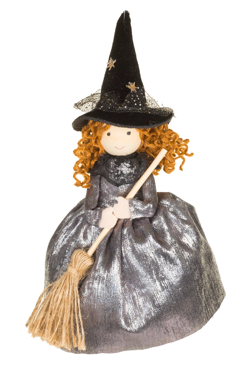 Silver Witch Ornament
