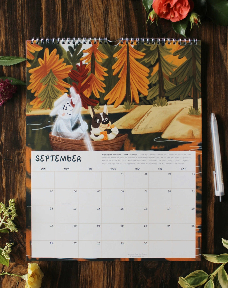 2027 Folklore Wall Calendar: Beneath the Canopy