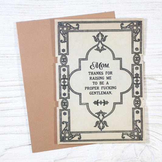 Mom, Thanks for Raising Me - Funny Mother's Day Gift