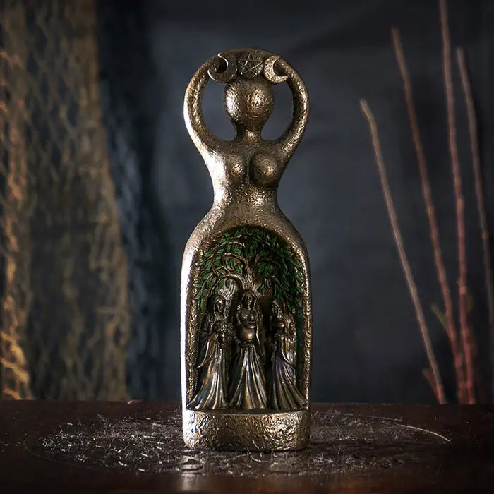 Mother, Maiden, and Crone Statue