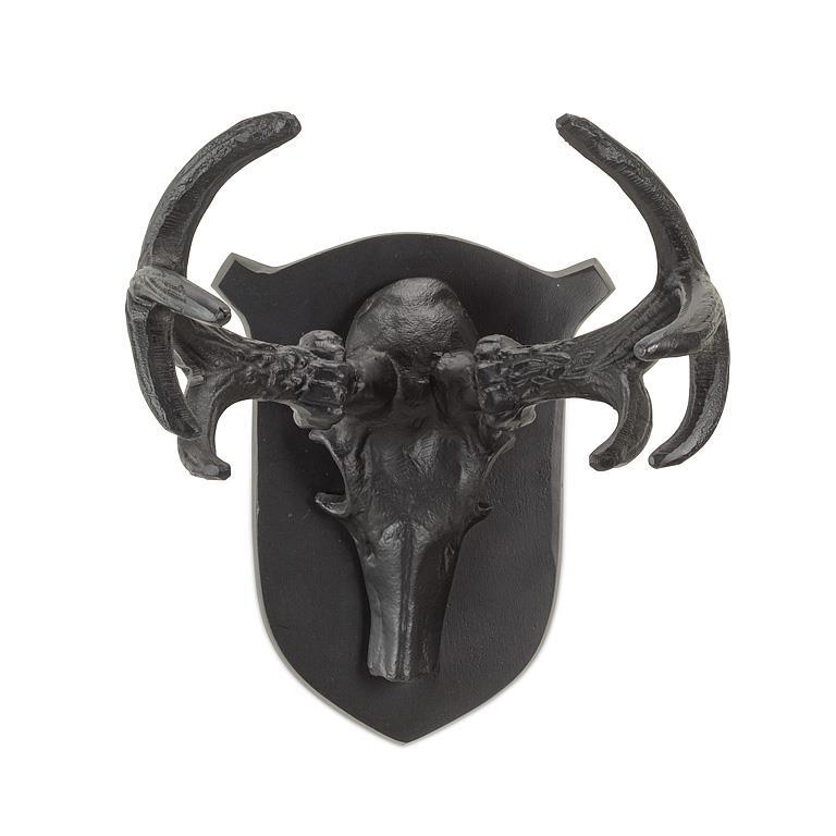 Small Skull & Horns on Plaque