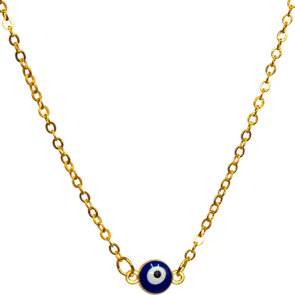 Evil Eye Mini Pendant Necklace
