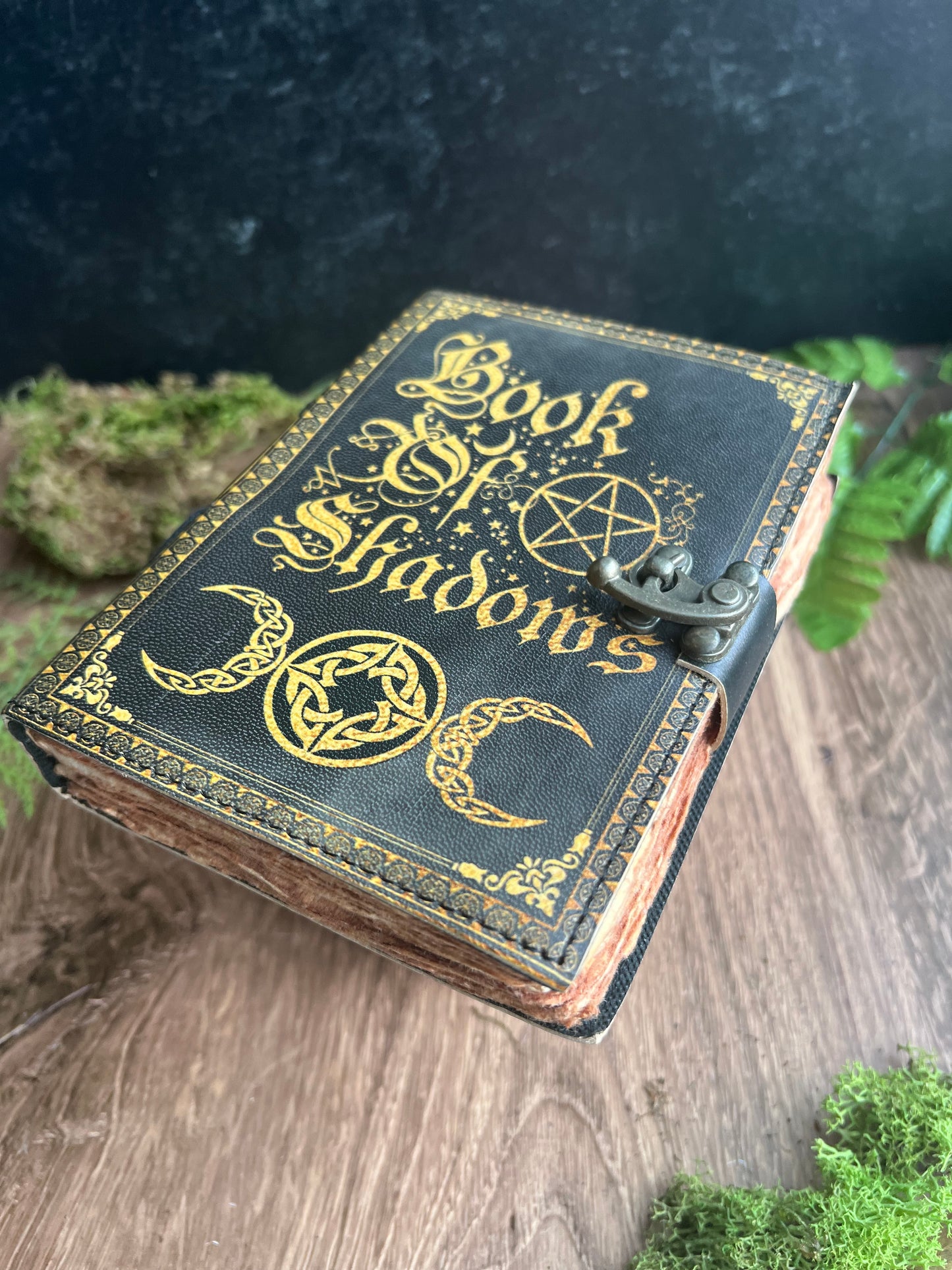 Book of Shadows Leather Journal 7x5
