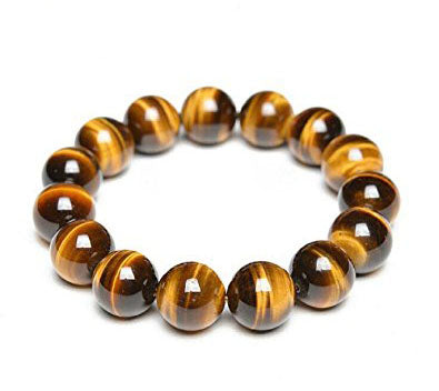 Tiger's Eye Beaded Bracelet - 10mm
