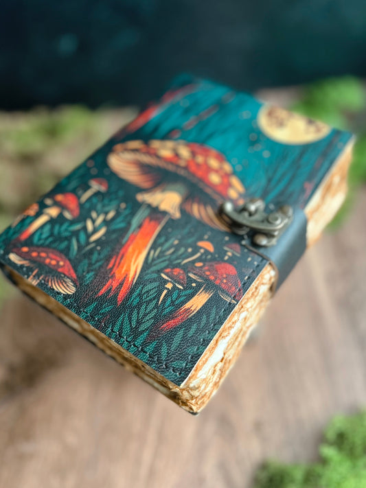 Mushroom Leather Journal - 7x5