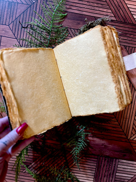 Leather Journal - Just a Girl Who Loves Books MED