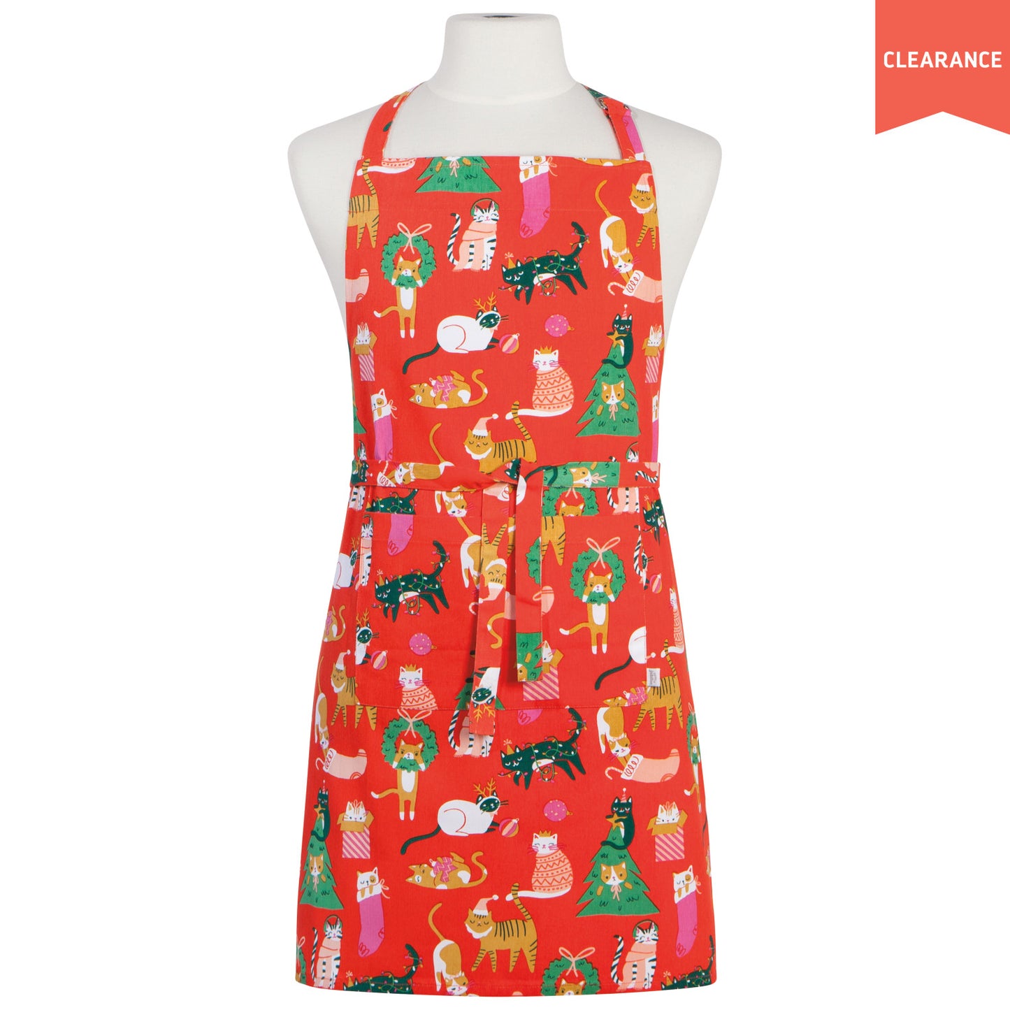 Let it Meow Christmas Apron