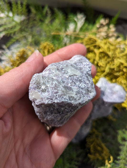 Lepidolite - Large Raw (Chunk)