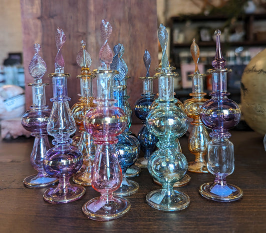 Egyptian Glass Perfume Bottles