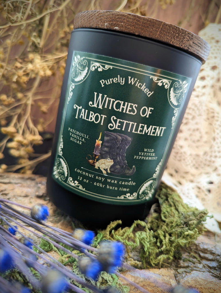 Witches of the Talbot Settlement Luxury Wooden Wick Candle