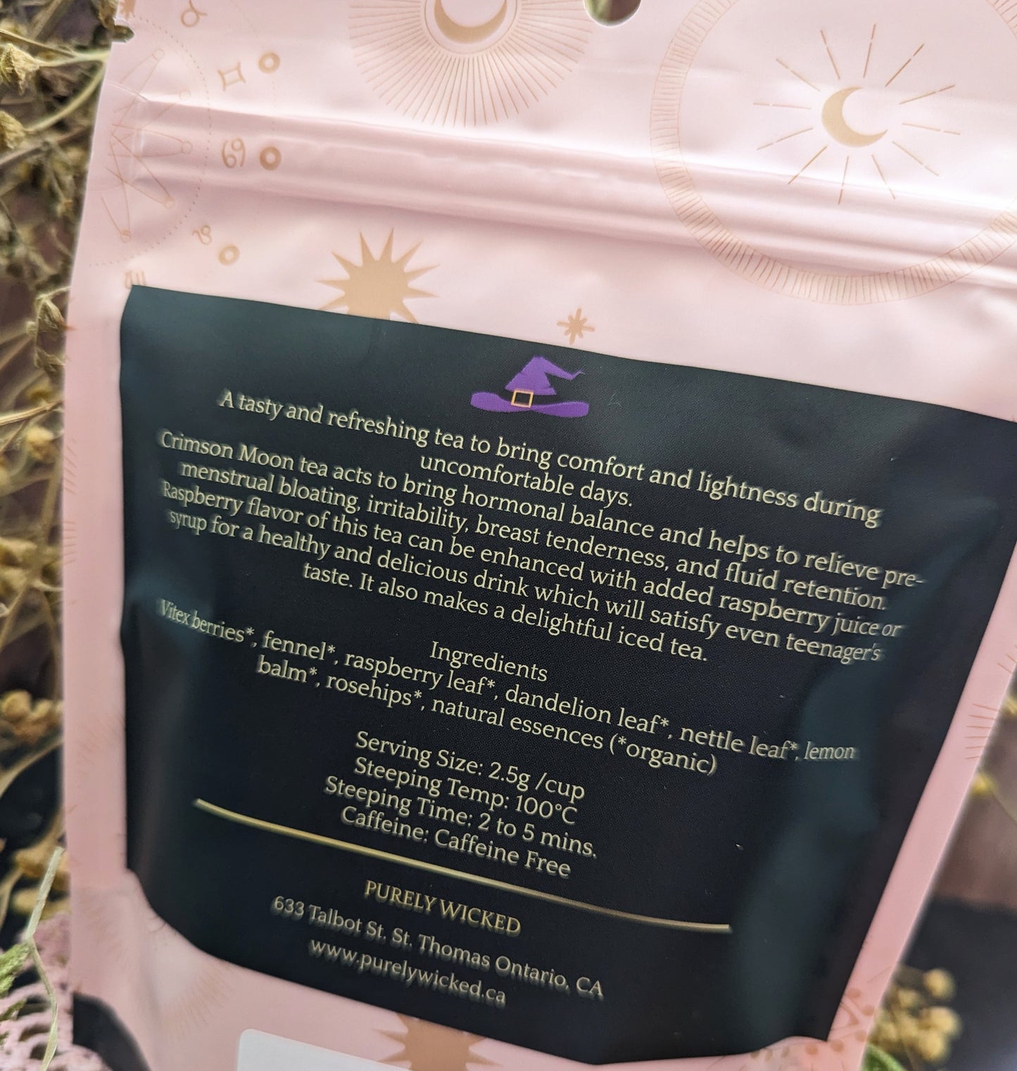 Crimson Moon 60g Organic Tea Blend