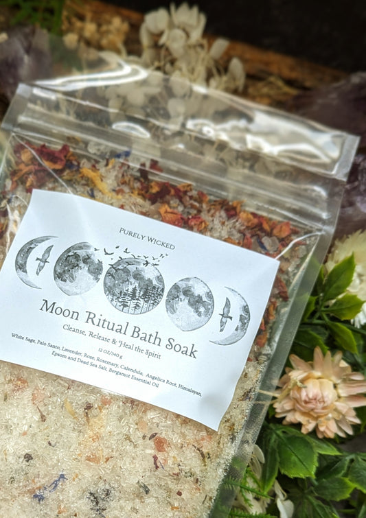 Moon Ritual Bath Soak 12 oz