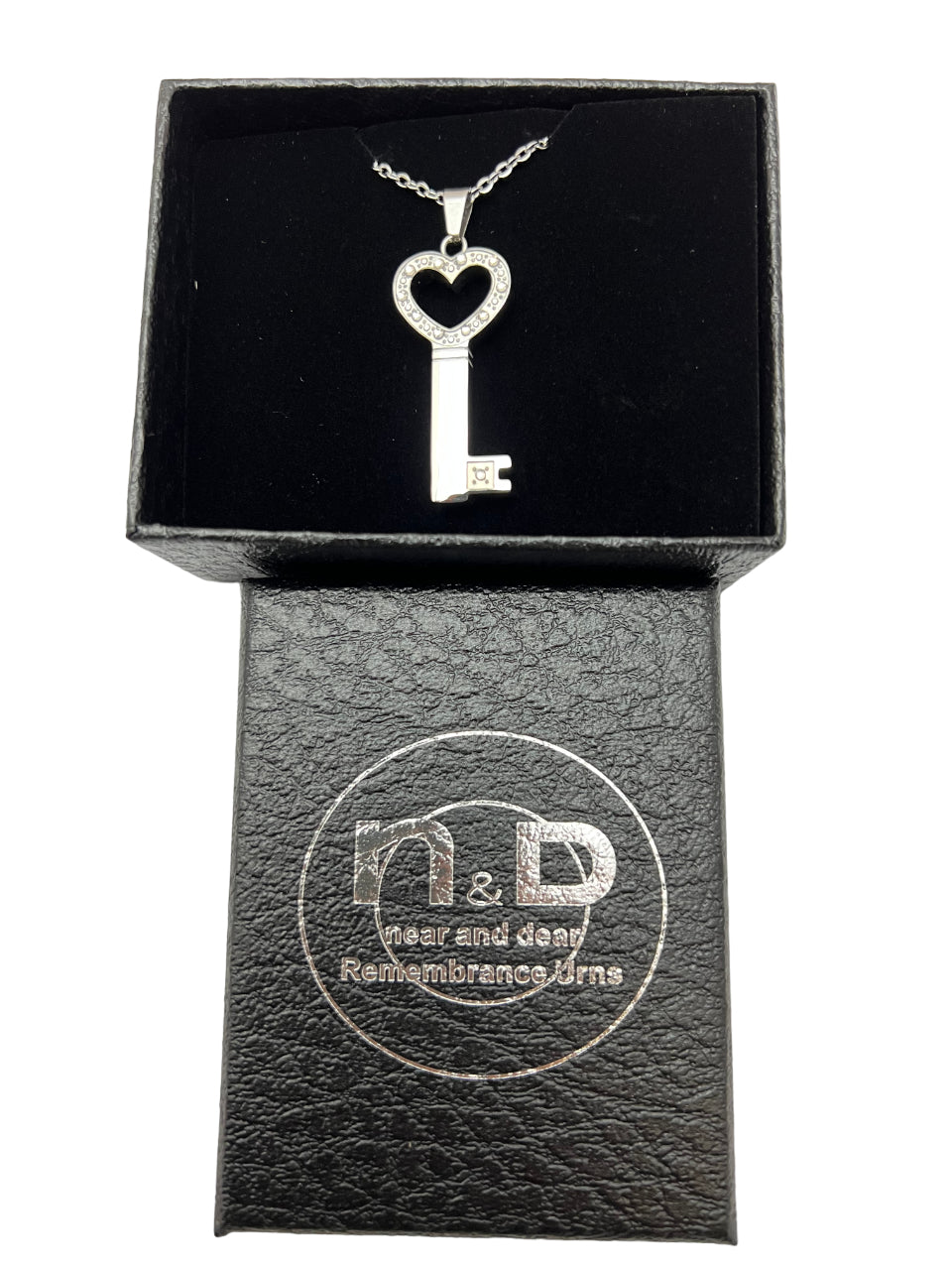 Key - Stainless Steel Memorial Urn Pendant