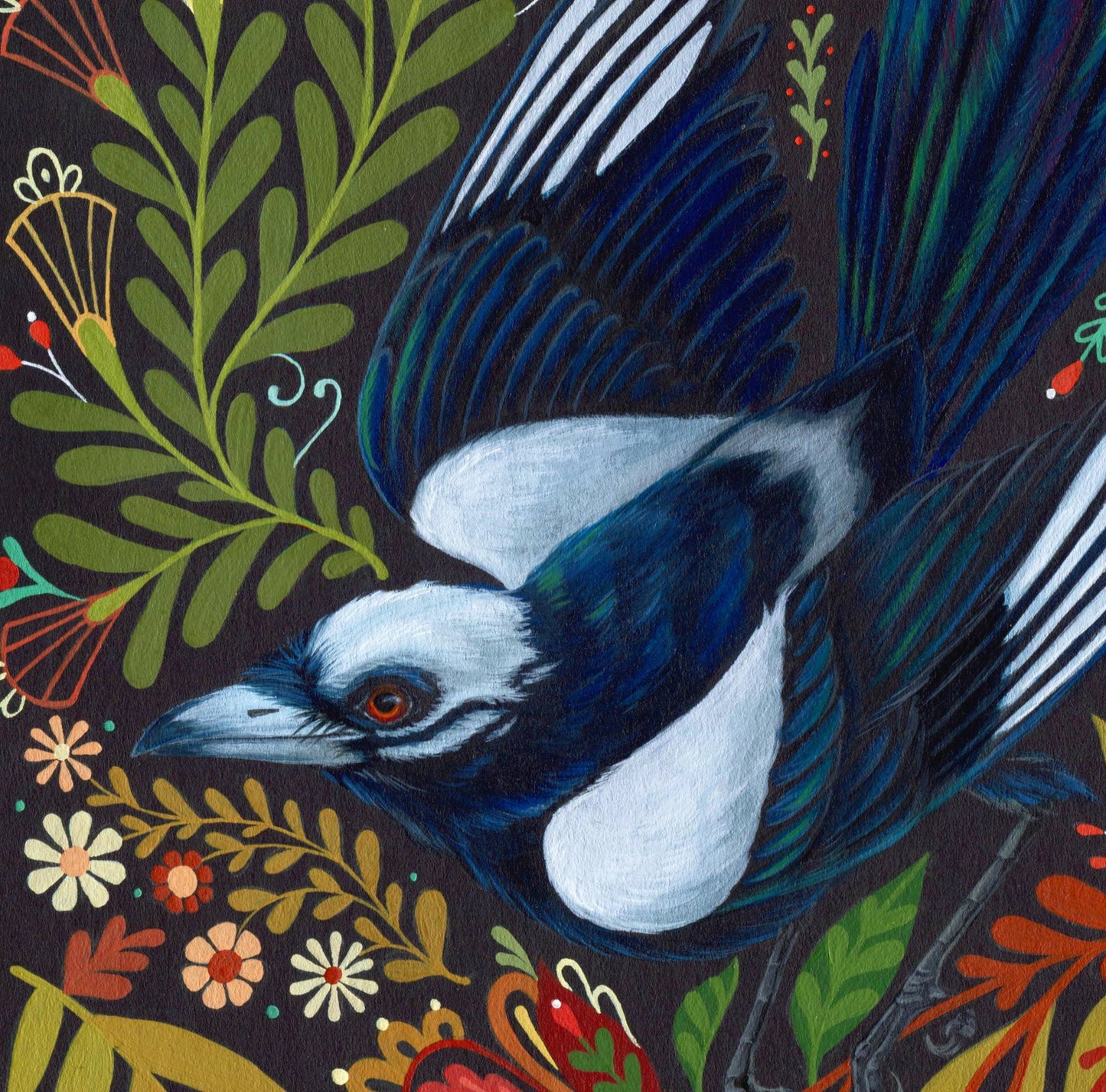 Grimoire print: 8"x10"