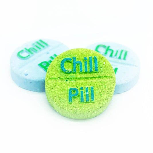 Chill Pill Bath Bomb: Light Purple