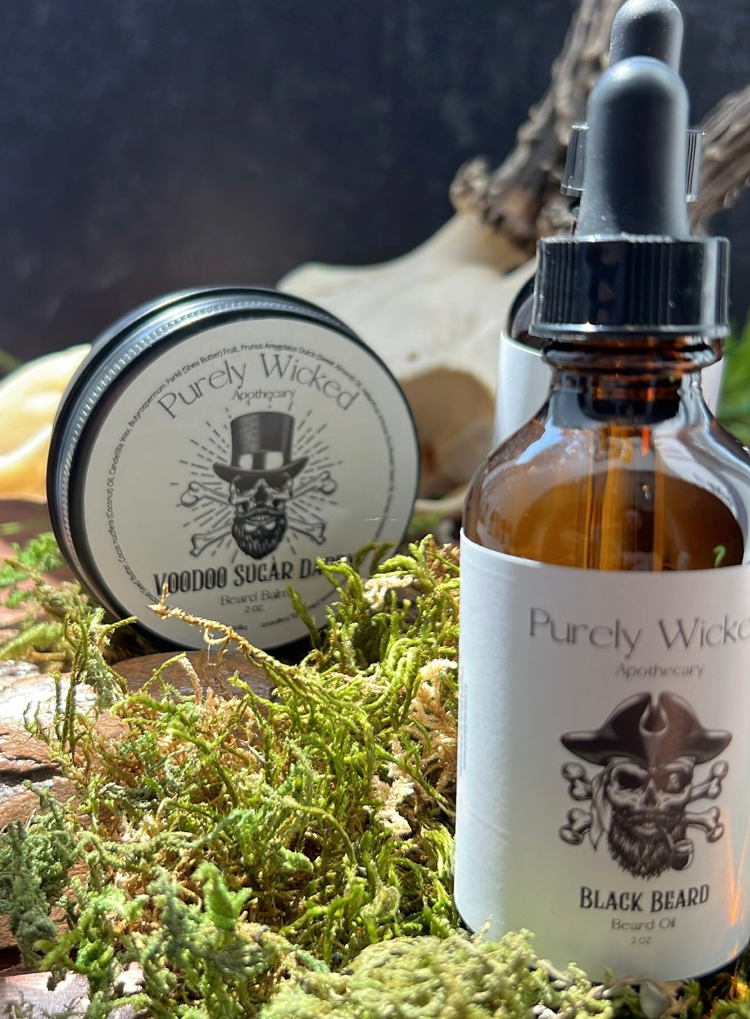 Beard Oil - Black Beard (Mild Musk & Cedar)