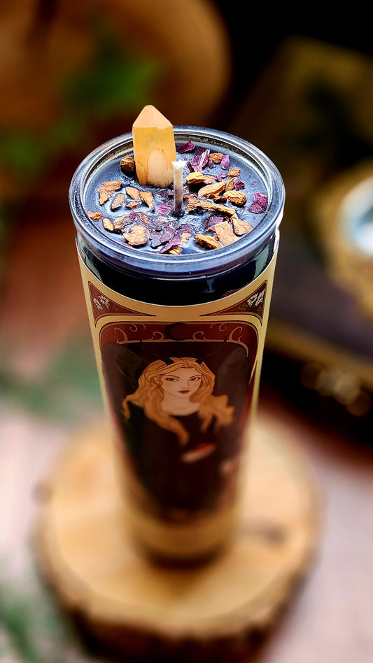 NEW! Lilith - Goddess Pillar Prayer Candle