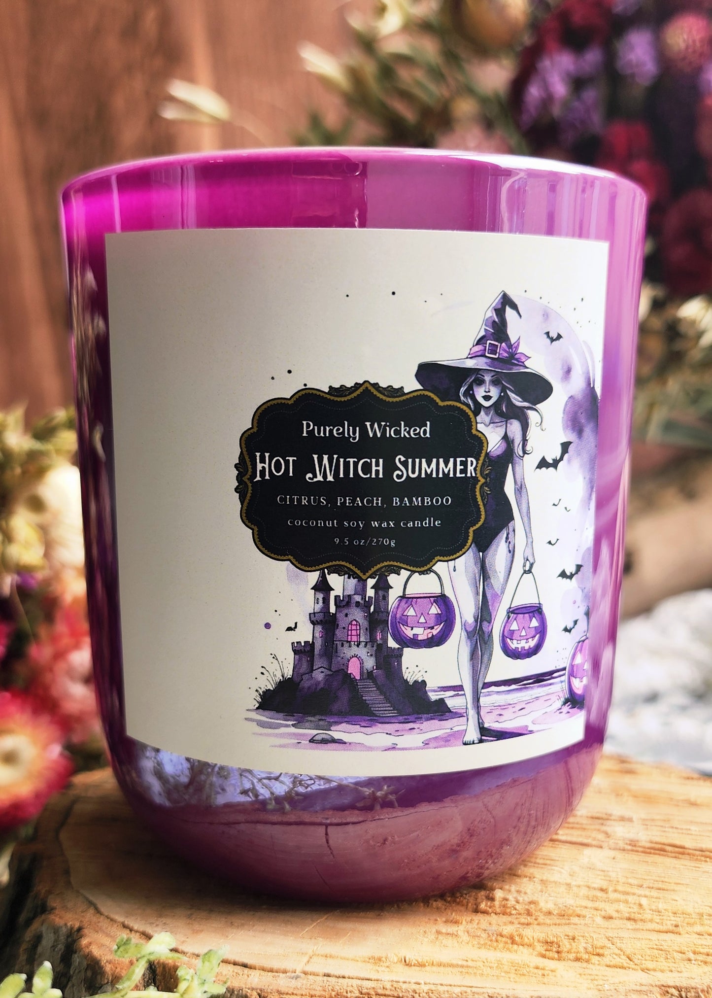 Hot Witch Summer Luxury Soy Candle - Summer Collection