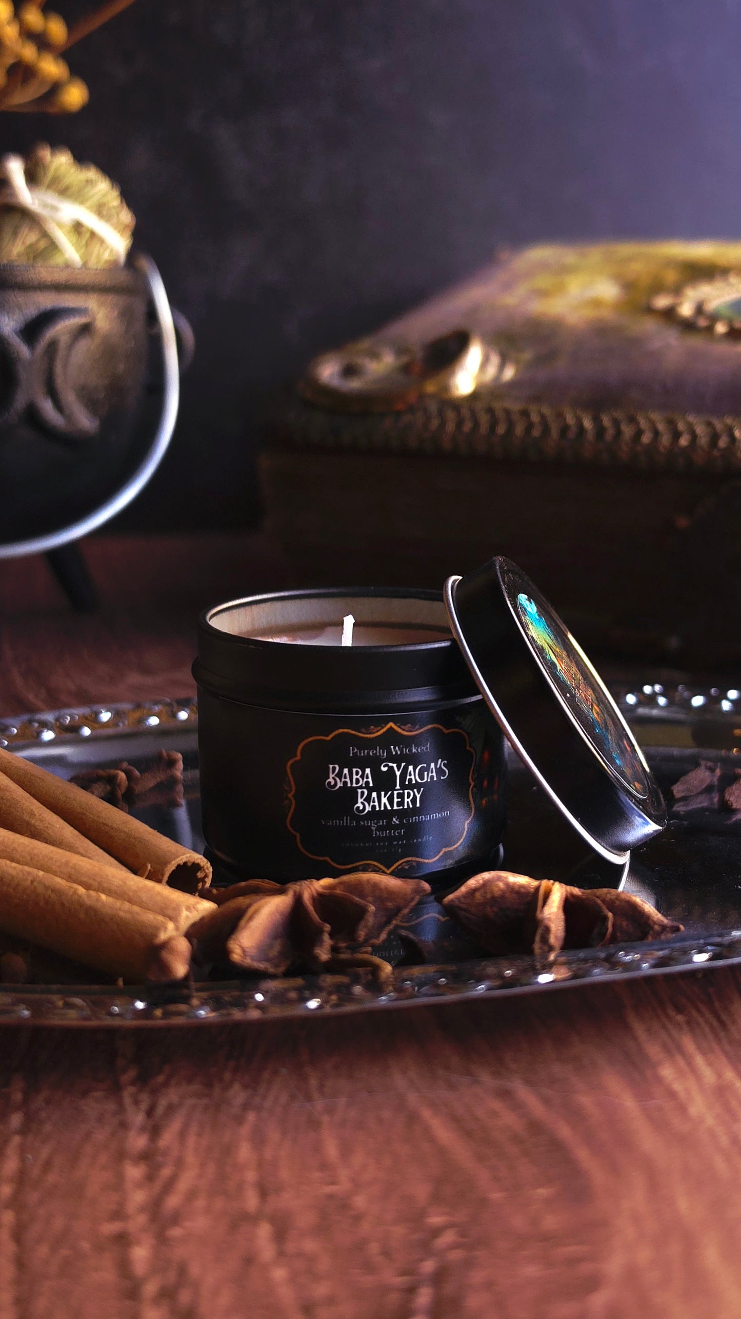 Baba Yaga's Bakery - Fall Collection Wooden Wick Candle
