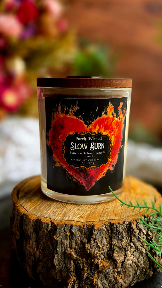 Slow Burn Luxury Candle & Wax Melts - Dark Romance Collection NEW!