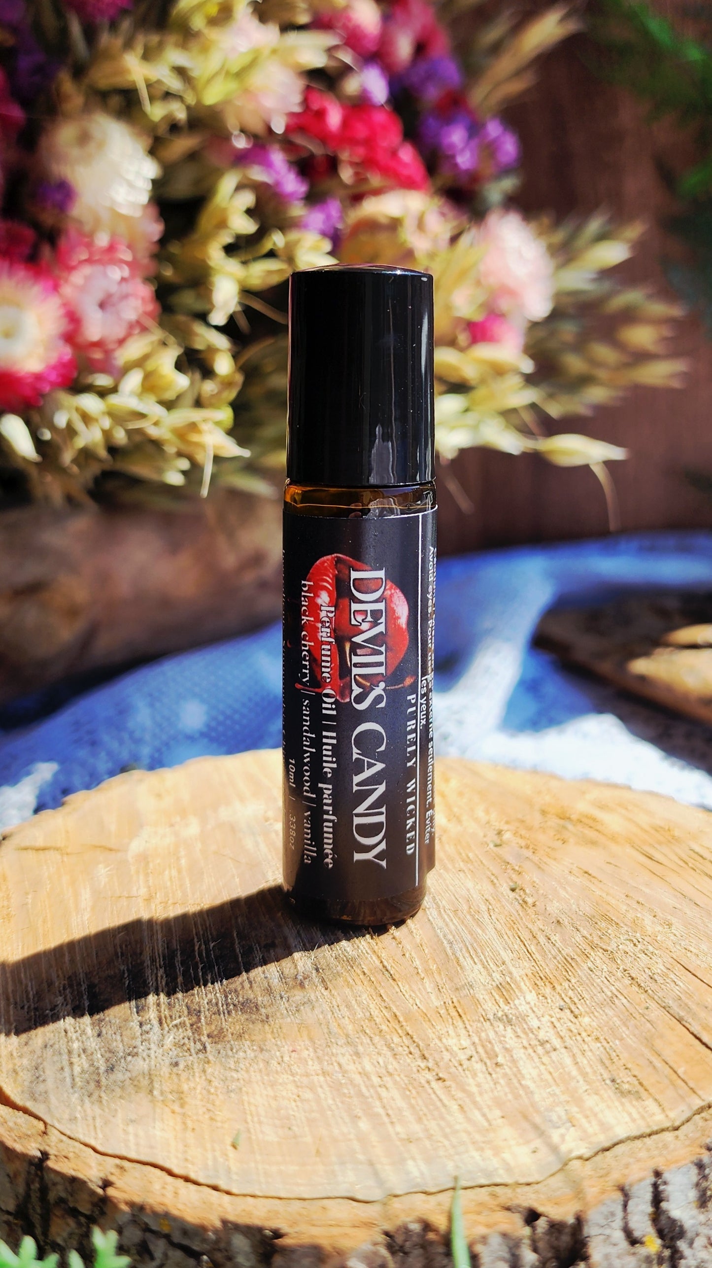 Devil's Candy (Black Cherry, Sandalwood, Vanilla) Perfume Oil