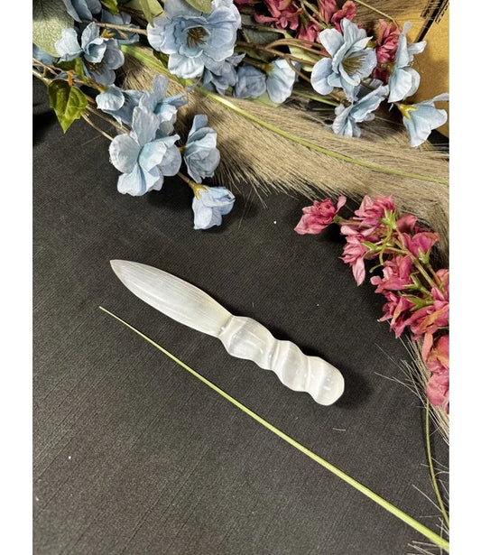 Selenite Knife