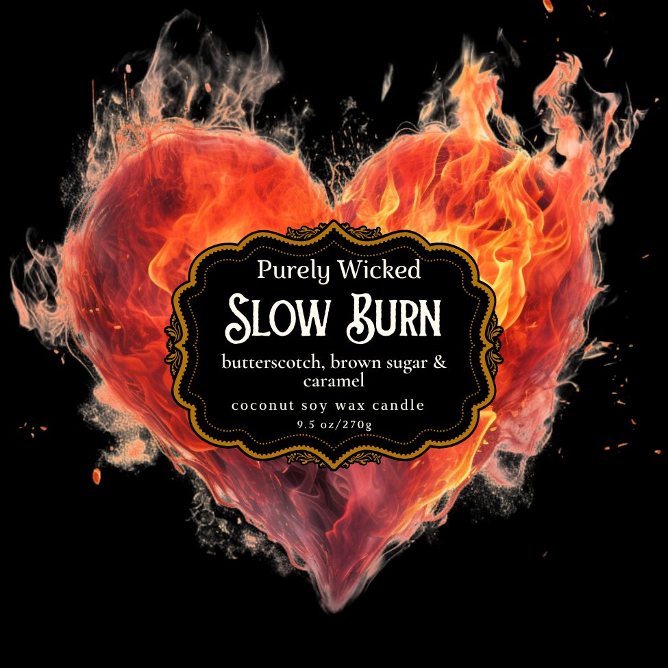 Slow Burn Luxury Candle & Wax Melts - Dark Romance Collection NEW!