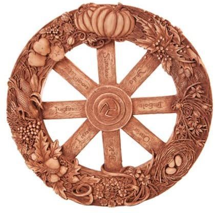 Wheel of the Year Plaque