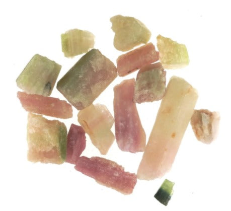 Bi-Colour Tourmaline - Raw
