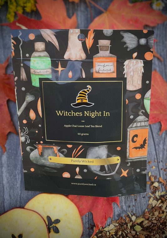 Witches Night In ( Apple Chai ) 50g Organic Tea Blend