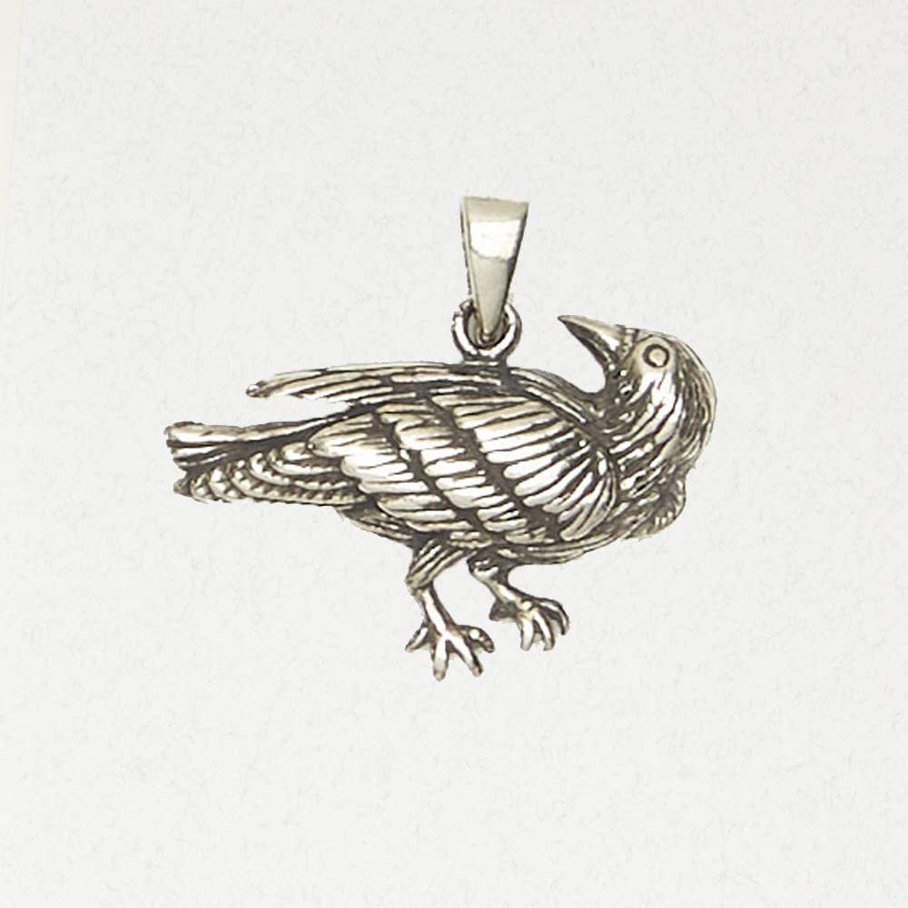 Celtic Raven Necklace