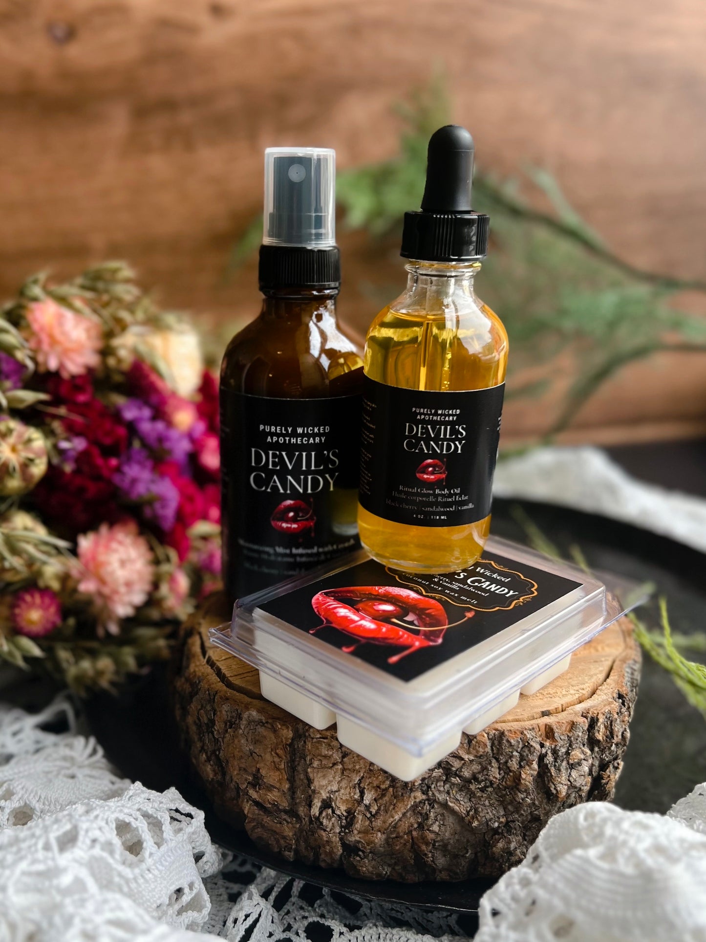 Devil's Candy Fragrance Gift Set - Dark Romance Collection NEW!