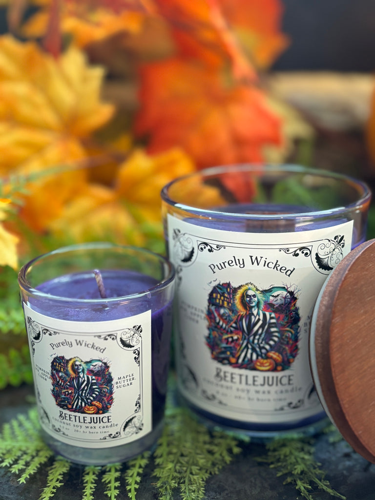 Beetlejuice Luxury Soy Candle - Fall Collection