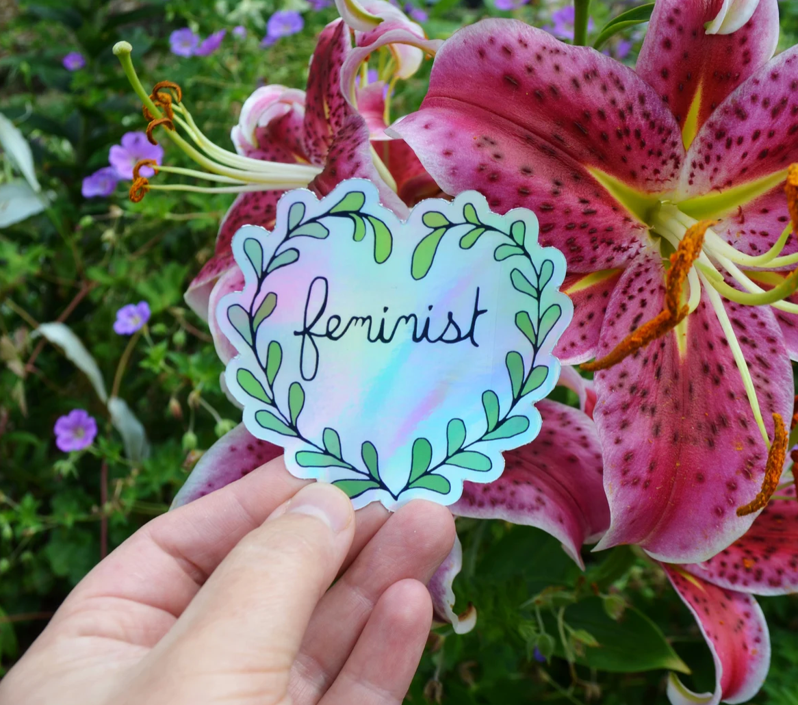 Feminist: Vinyl Sticker