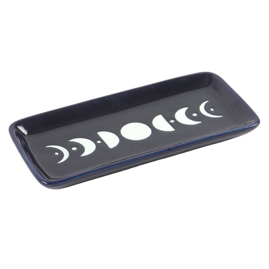 Blue Moon Phase Trinket Dish